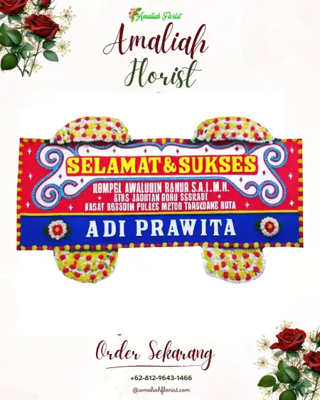 Papan Bunga Ucapan Selamat Palolo