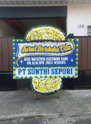 Papan Bunga Duka di Palolo